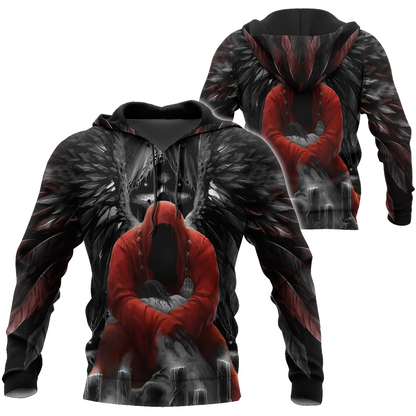 Premium Skull Tattoo 3D All Over Printed Unisex Shirts