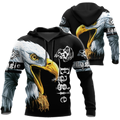 Awesome Eagle Hoodie 3D All Over Printed Shirts For Men HAC030901-LAM