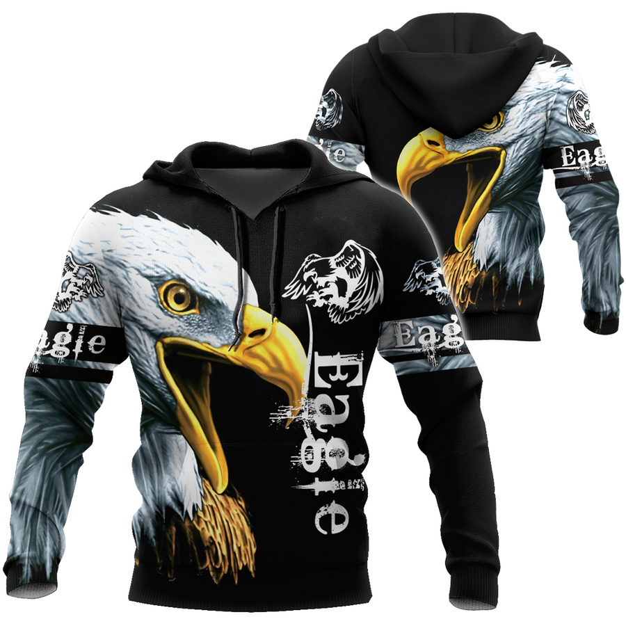 Awesome Eagle Hoodie 3D All Over Printed Shirts For Men HAC030901-LAM