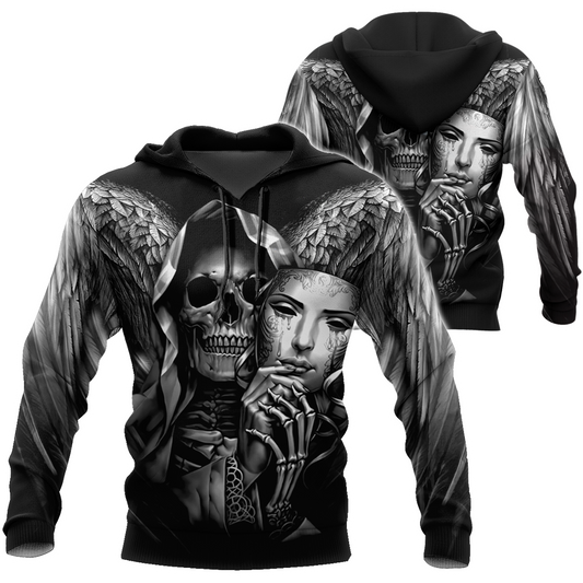 Premium Skull Tattoo 3D All Over Printed Unisex Shirts