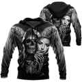 Premium Skull Tattoo 3D All Over Printed Unisex Shirts