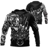 White Tiger 3D Tattoo Over Printed Shirt for Men and Women