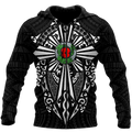 New zealand anzac, lest we forget maori cross tattoo 3d all over printed shirt and short for man and women MH3006201-Apparel-PL8386-Zipped Hoodie-S-Vibe Cosy™