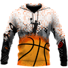 Basketball Love 3D All Over Printed Hoodie Shirt by SUN MH1706201S