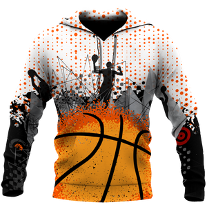 Basketball Love 3D All Over Printed Hoodie Shirt by SUN MH1706201S