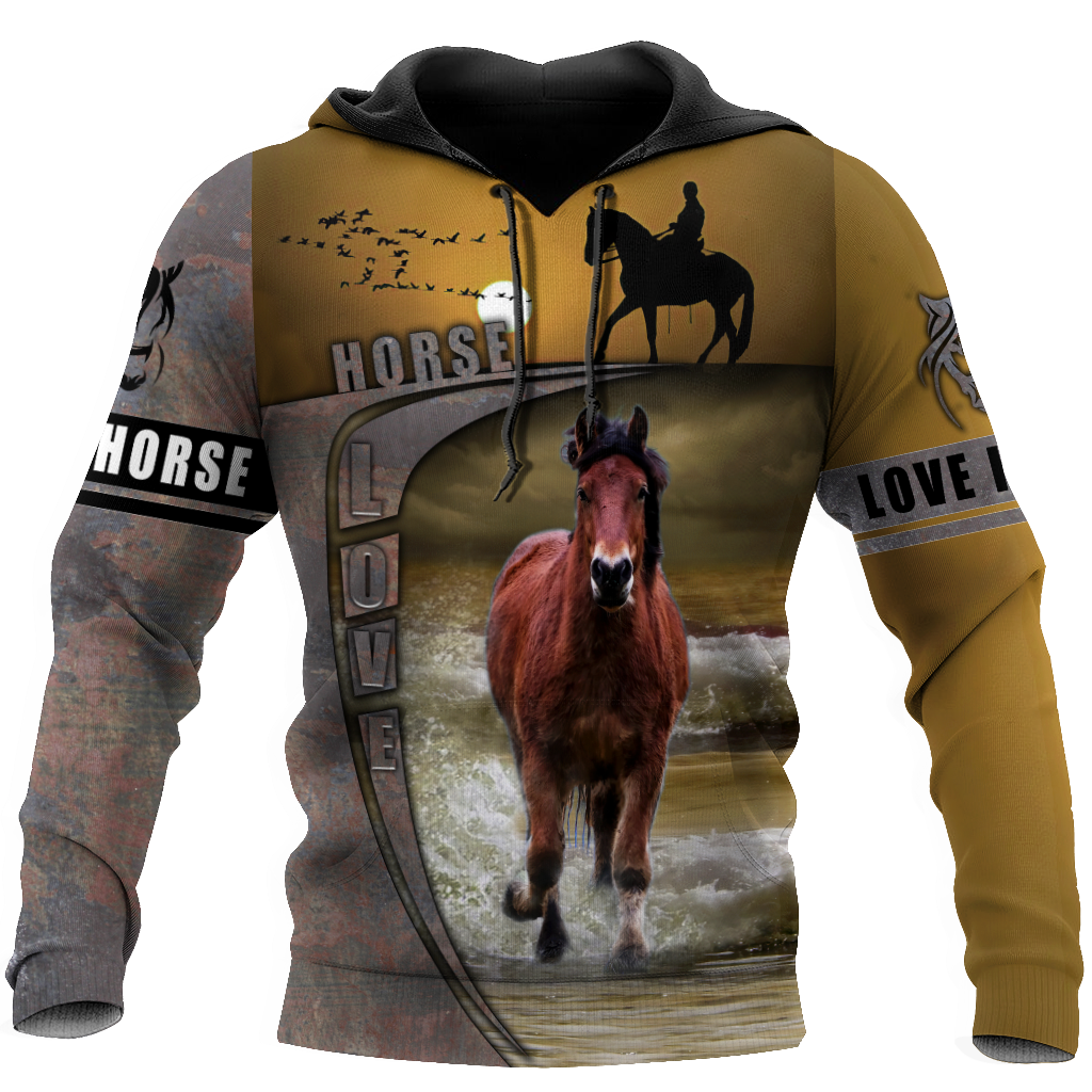 Love Horse 3D All Over Printed Shirts VP09112002XT