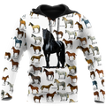 Love Horse 3D All Over Printed Shirts