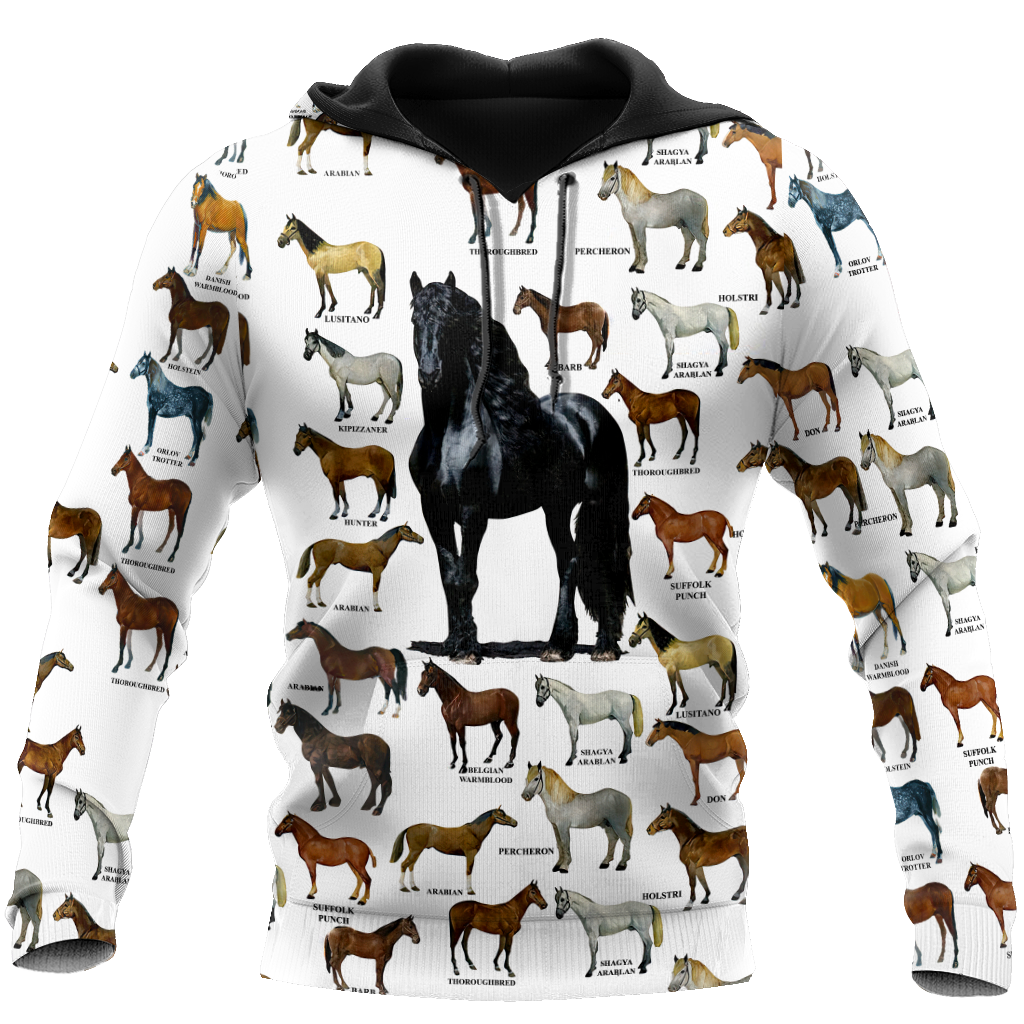 Love Horse 3D All Over Printed Shirts