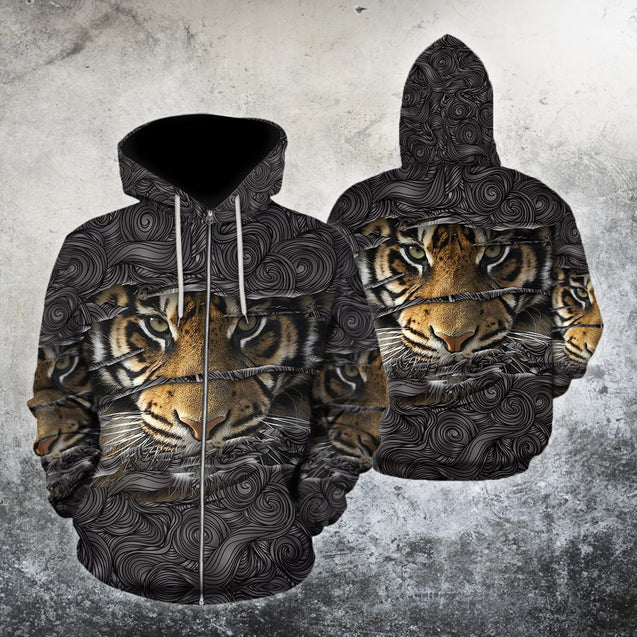 Powerful Tiger Eyes Hoodie For Men And Women MH2208202-TQH