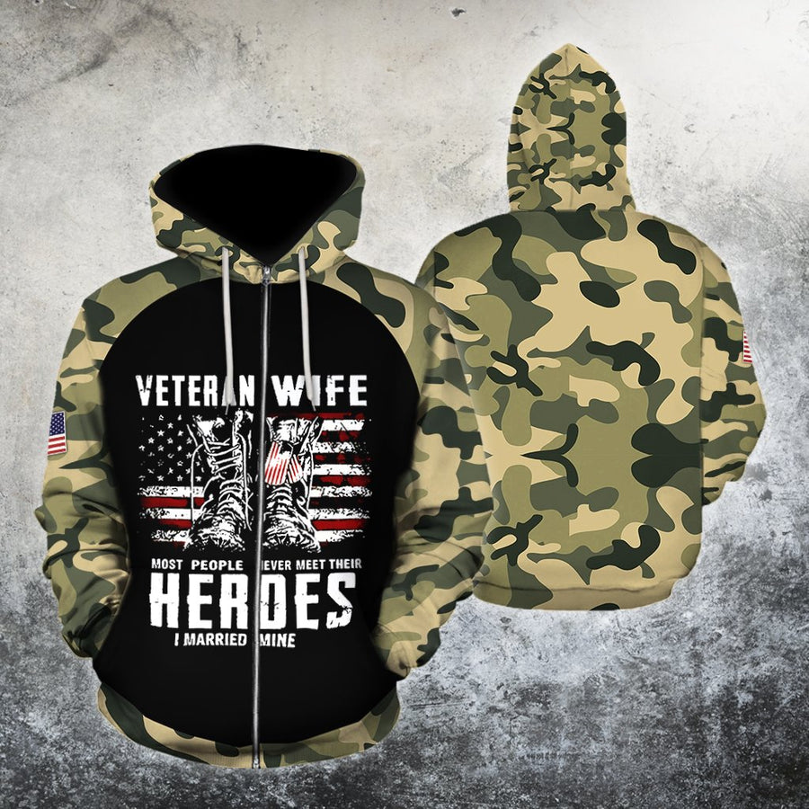 All Over Printed Veteran Wife MH0509205-MEI