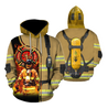 Brave Firefighter-Fireman 3D All Over Printed Shirts For Men and Women TA0822201