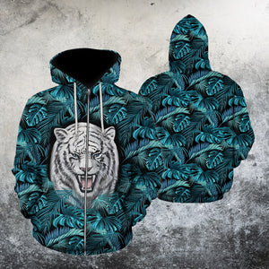 Powerful White Tiger Hoodie For Men And Women MH1908202-TQH