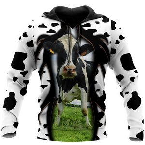 Cow 3d hoodie shirt for men and women VP29102004ST