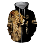 May Lion Queen 3D All Over Printed Shirt for Women