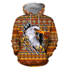 Eagle Native American Hoodie 3D All Over Printed Shirts TR0409202-LAM