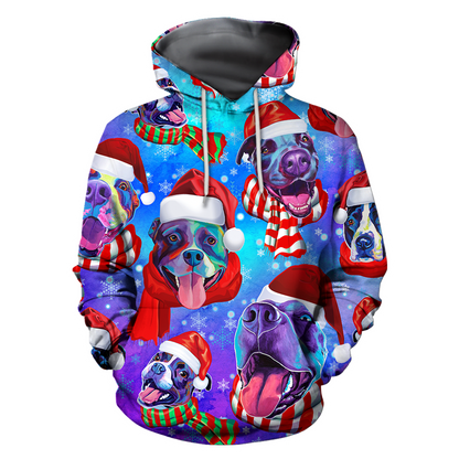Pit Bull Xmas Unisex Shirts TR1710204