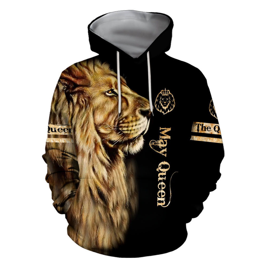 May Lion Queen 3D All Over Printed Shirt for Women