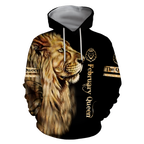February Lion Queen 3D All Over Printed Shirt for Women