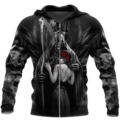 Premium Skull Tattoo 3D All Over Printed Unisex Shirts