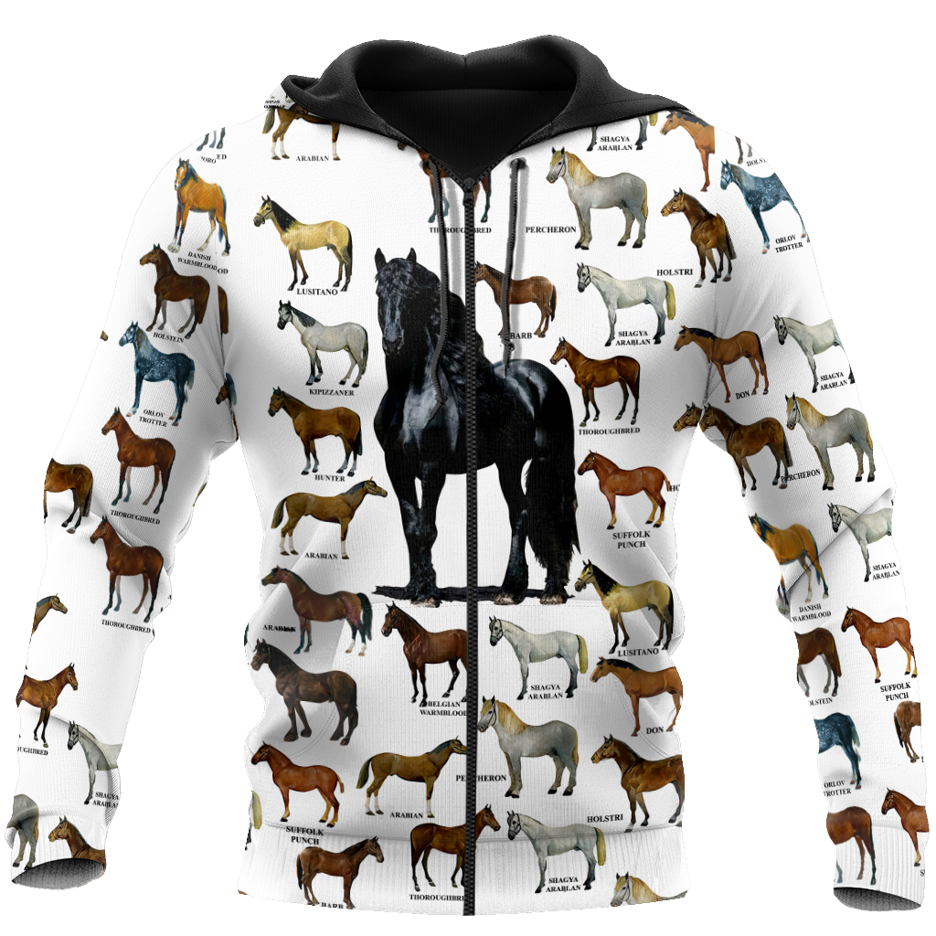 Love Horse 3D All Over Printed Shirts