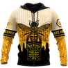 Bee Keeper All Over Printed Hoodie For Men And Women MEI