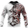 Three Gray Wolfs White Tattoo 3D All Over Printed Unisex Shirts