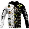 Beautiful Love Bee Hoodie For Men And Women