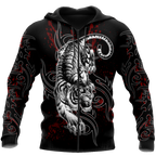 White Tiger 3D All Over Printed Shirt for Men and Women