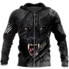 The Black Panther Anger All Over Print Hoodie HAC040901