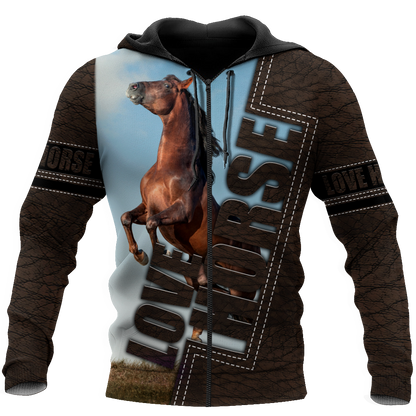Love Horse 3D All Over Printed Shirts VP10112005XT