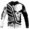 Jeep Skull Black and White Unisex Shirts DL20302001S