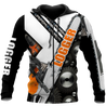 Logger Man Black and White 3D Unisex Hoodie Logger VP12112001XT