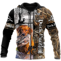 Golden Retriever Duck Hunting Dog 3D All Over Print  Hoodie