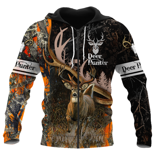 Premium Hunting Deer Black Camo Unisex Shirts Pi16102005