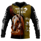 Arabian Horse 3D All Over Printed Shirts Pi12102004