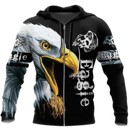 Awesome Eagle Hoodie 3D All Over Printed Shirts For Men HAC030901-LAM