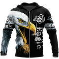 Awesome Eagle Hoodie 3D All Over Printed Shirts For Men HAC030901-LAM