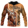 Personalized Love Horse  3D All Over Printed Unisex Shirts Pi112038