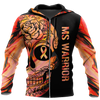 Multiple sclerosis warrior 3d hoodie shirt for men and women-Apparel-HG-Zip hoodie-S-Vibe Cosy™