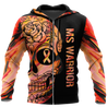 Multiple sclerosis warrior 3d hoodie shirt for men and women-Apparel-HG-Zip hoodie-S-Vibe Cosy™