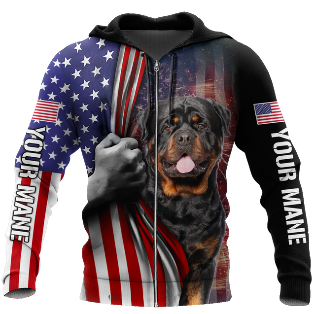 Rottweiler custom 3d hoodie shirt for men and women HAC060803