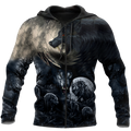 All Over Printed Mythical Wolf Hoodie VP01102001-MEI