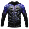 April Guy Skull 3D All Over Printed Unisex Hoodie