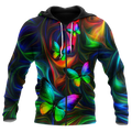 Colorful Butterfly Unisex Shirts Pi15102005