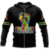 Autism dad 3d hoodie shirt for men and women HAC110504-Apparel-HG-Zip hoodie-S-Vibe Cosy™