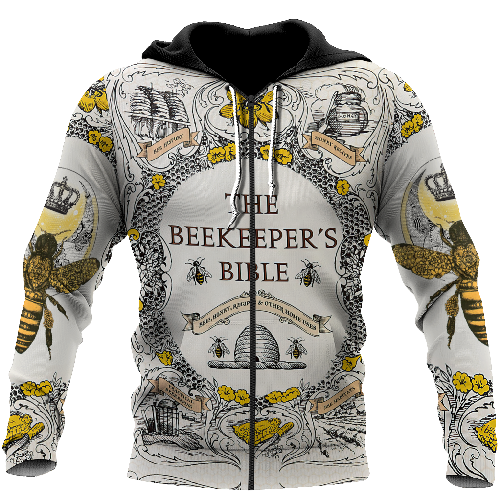 The Bee Keeper's Bible Hoodie For Men And Women MEI