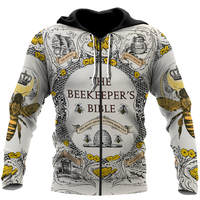 The Bee Keeper's Bible Hoodie For Men And Women MEI