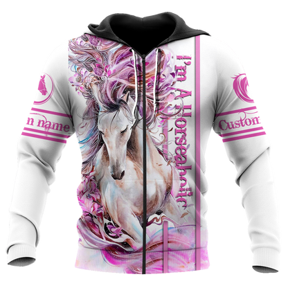 Horse Custom Name 3D All Over Printed Shirts For Men and Women Pi03102001