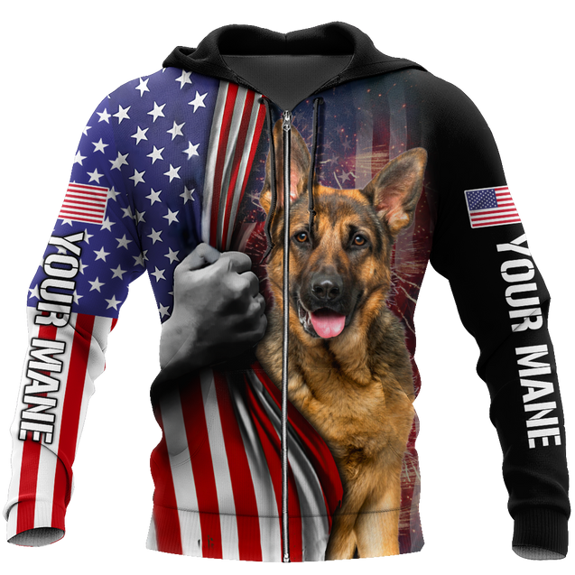 German shepherd custom 3d hoodie shirt for men and women HAC060802