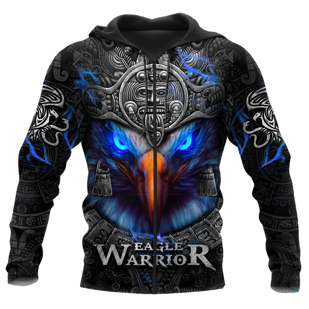 Eagle Warior Aztec 3D All Over Printed Shirts For Men And Women